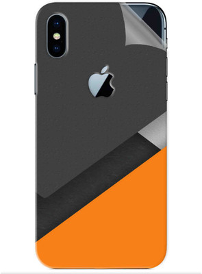 Snooky Apple iPhone X Mobile Skin(Multicolor)