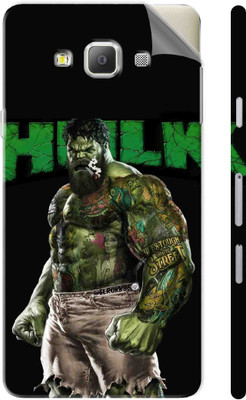 Snooky Samsung Galaxy E7 Mobile Skin(Green)