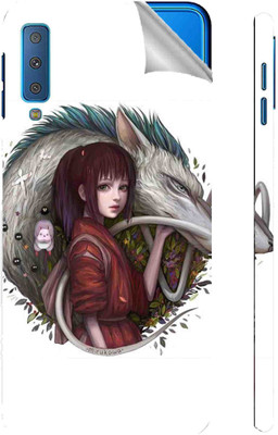 Snooky Samsung Galaxy A7 2018 Edition Mobile Skin(White)