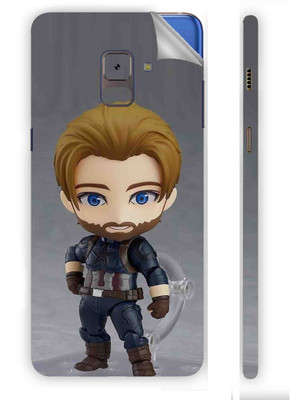 Snooky Samsung Galaxy A8 Plus Mobile Skin(Blue)