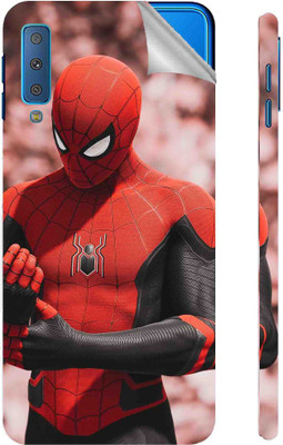 Snooky Samsung Galaxy A7 2018 Edition Mobile Skin(Red)