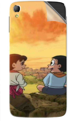 Snooky Panasonic Eluga Switch Mobile Skin(Orange)