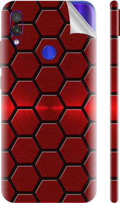 Snooky Xiaomi Redmi Mi Note 7 Mobile Skin(Red)