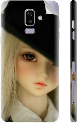 Snooky Samsung Galaxy J8 Mobile Skin(Black)