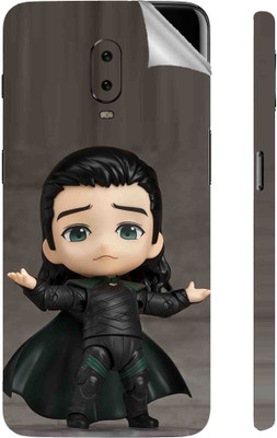 Snooky OnePlus 6T Mobile Skin(Black)