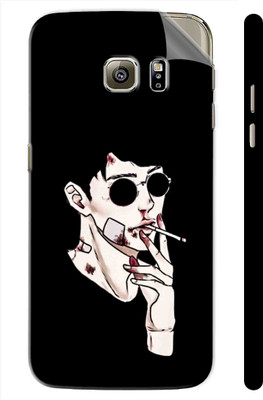 Snooky Samsung Galaxy S6 Edge Mobile Skin(Black)