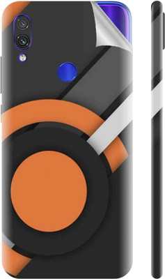 Snooky Xiaomi Redmi Mi Note 7 Pro Mobile Skin(Orange)