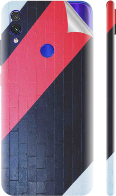 Snooky Xiaomi Redmi Mi Note 7 Pro Mobile Skin(Black)