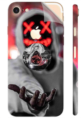 Snooky Apple iPhone 7 Mobile Skin(Red)