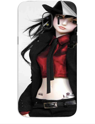 Snooky Samsung Galaxy J2 2018 Mobile Skin(Black)