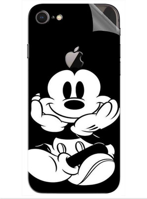 Snooky Apple Iphone 8 Mobile Skin(Black)