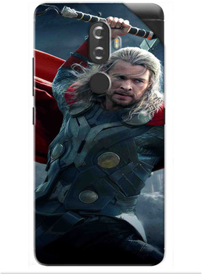 Snooky 1480M-SknLnvK8Pls Thor Lenovo K8 Plus Mobile Skin(Blue)