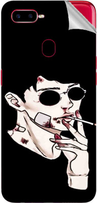 Snooky OPPO F9 Pro Mobile Skin(Black)