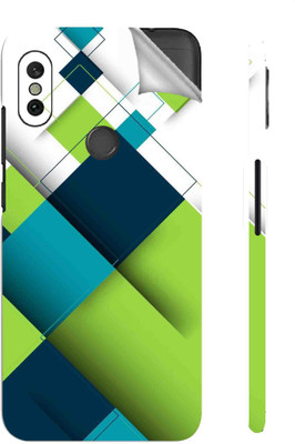 Snooky Mi Redmi Note 6 Pro Mobile Skin(Green)