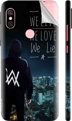 Snooky Mi Redmi Note 6 Pro Mobile Skin(Multicolor)