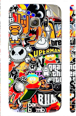 Snooky Samsung Galaxy S7 Edge Mobile Skin(Red)