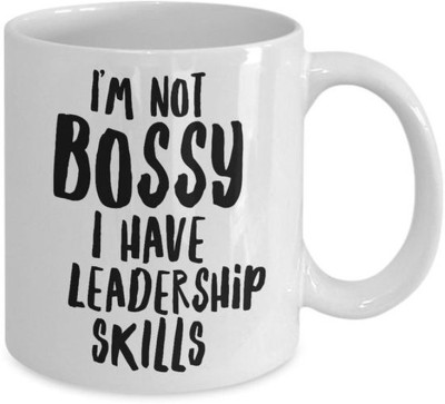 Kesri Gifts Boss Lady Theme (kg-boss lady-08) Ceramic Coffee Mug(325 ml)