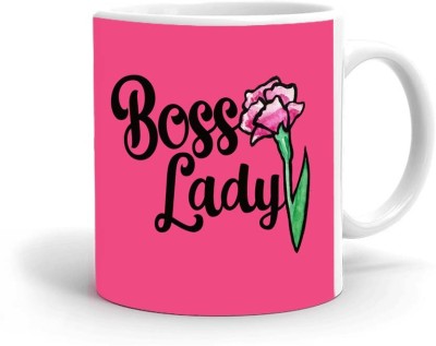 Kesri Gifts Boss Lady Theme(kg-pmug-2050P) Ceramic Coffee Mug(325 ml)