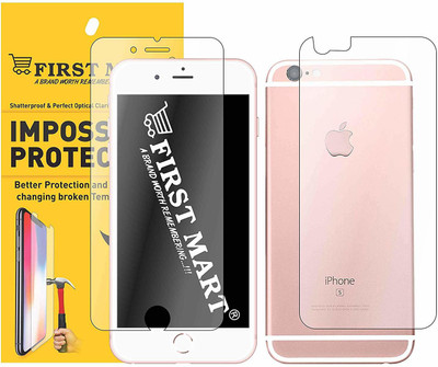FIRST MART Front and Back Screen Guard for Apple iPhone 6 Plus, Apple iPhone 6s Plus(Pack of 1)