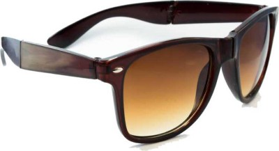 Mundkar Aviator Sunglasses(For Men, Brown)