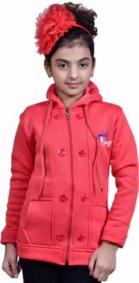 Blushh Collection Full Sleeve Solid Girls Sweatshirt