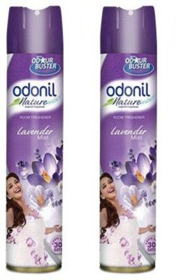 Odonil Lavender Spray Room Spray Home Freshener, Lavender - 200 g (Pack of 2)(2 x 200 g)