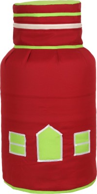 E-Retailer Gas Cylinder  Cover(Width: 53 cm, Red-Yellow)