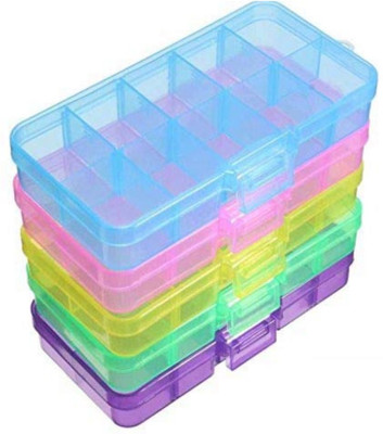 DIY Crafts Plastic Utility Container  - 0 ml(Multicolor)