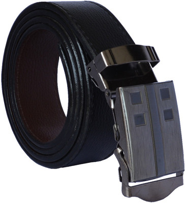 HENEDA Men Formal Black Synthetic Belt