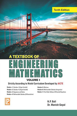 A TEXTBOOK OF ENGINEERING MATHEMATICS VOL. I & II (AICTE)(English, Paperback, N. P. Bali, Dr. Manish Goyal)