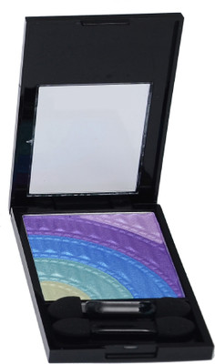 Professional 4in1 Shimmer Rainbow Eye Shadow with Amazing 3D Effect 11 g(Multicolor)