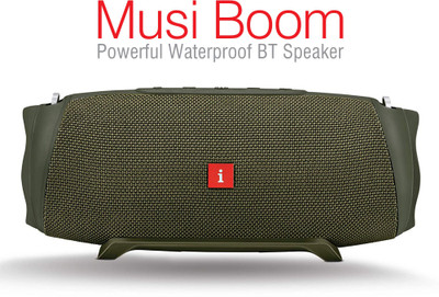iBall Musi Boom 30 W Bluetooth Speaker(Green, Stereo Channel)
