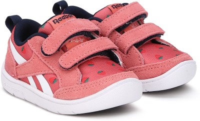 REEBOK CLASSICS Boys & Girls Velcro Sneakers(Pink, 10 - 11 Years)