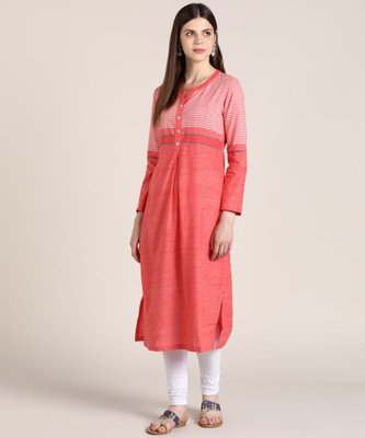 biba-women-striped-straight-kurtapink