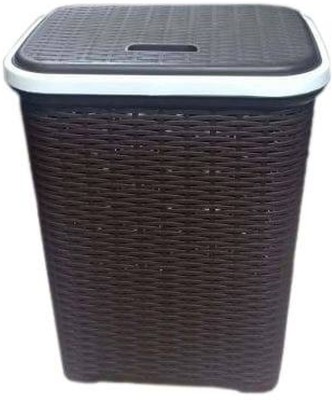 Nilkamal 50 L Brown Laundry Basket(Plastic)