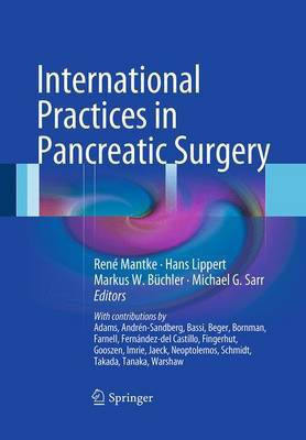 International Practices in Pancreatic Surgery(English, Paperback, unknown)