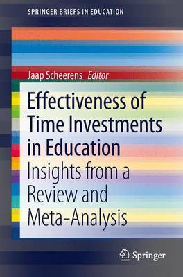 Effectiveness of Time Investments in Education(English, Electronic book text, unknown)