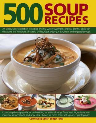 500 Soup Recipes(English, Paperback, Jones Bridget)