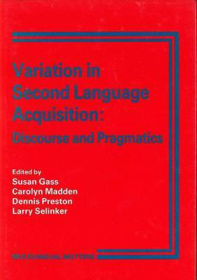 Variation in Second Language Acquisition(English, Paperback, unknown)
