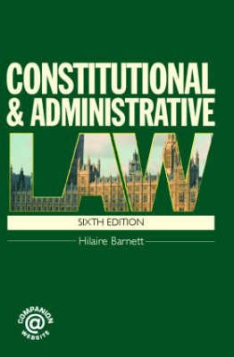 Constitutional & Administrative Law(English, Paperback, Barnett Hilaire)