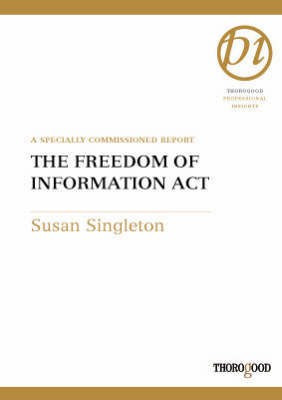 The Freedom of Information Act(English, Paperback, Singleton Susan)