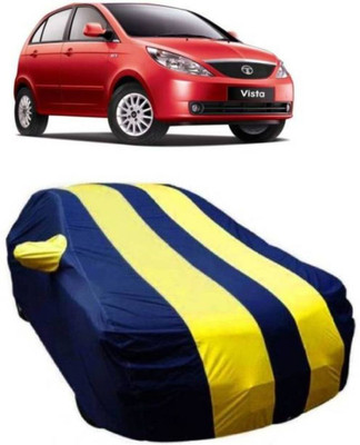 TGP GROUP Car Cover For Tata Vista Tech (With Mirror Pockets)(Multicolor)