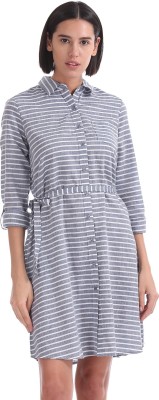 U.S. POLO ASSN. Women Shirt Grey Dress