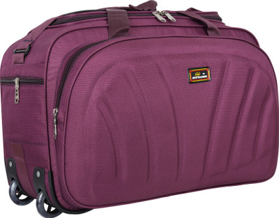 Inte Enterprises (Expandable) Unisex Polyester 40 litres Duffel With Wheels (Strolley)
