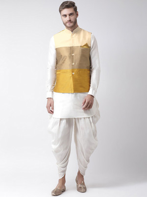DEYANN Men Kurta Patiala Set