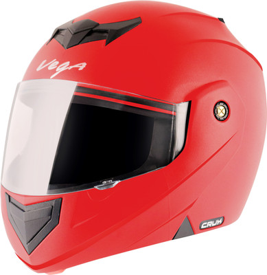 VEGA Crux Motorbike Helmet(Red)