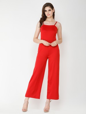 Cation Solid Women Jumpsuit