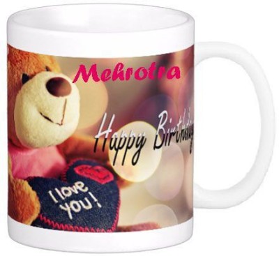 GNS Mehrotra Love Romantic Birthday Quotes 73 Ceramic Coffee Mug(325 ml)