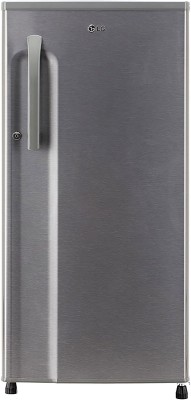 LG 188 L Direct Cool Single Door 3 Star Refrigerator(Dazzle Steel, GL-B191KDSX)
