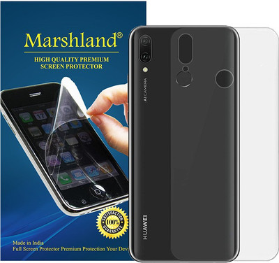 MARSHLAND Back Screen Guard for Huawei Y9 (2019), Tpu Back Screen Guard(Pack of 1)